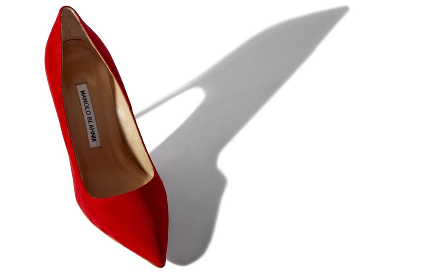 Lunette Bloom Red Pointed Toe Pumps