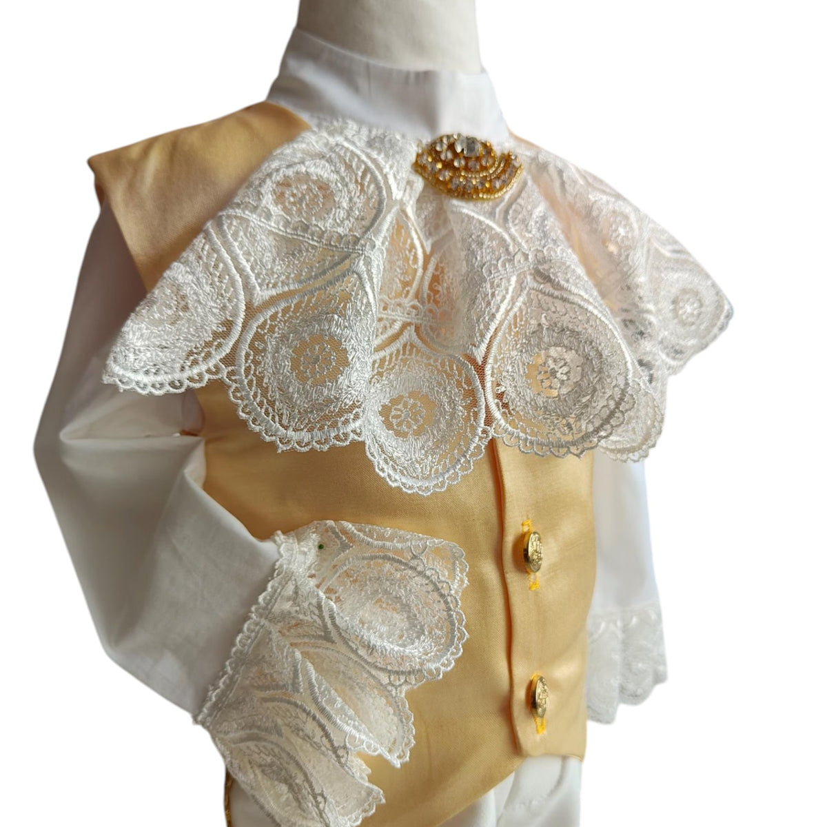Custom Baby Sets Prince Costume Baby – side view