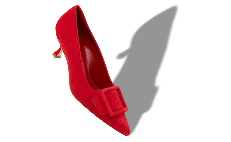 Emmeline Dream Red Pointed Toe Pumps