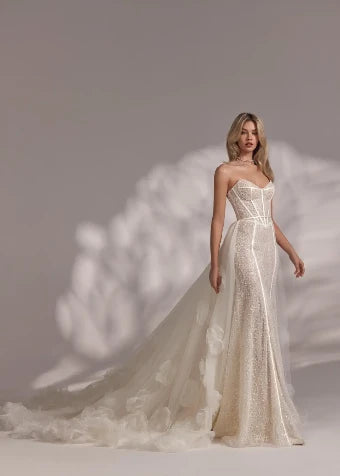 Porsha Tulle Corset Wedding Dress | SimmiUnique