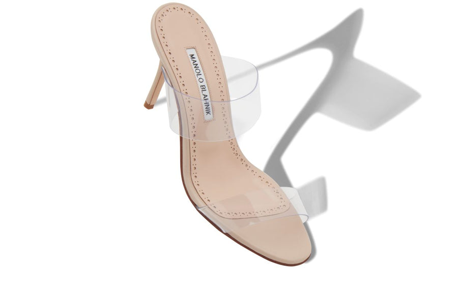 Vivienne Élan Neutral Open Toe Mules