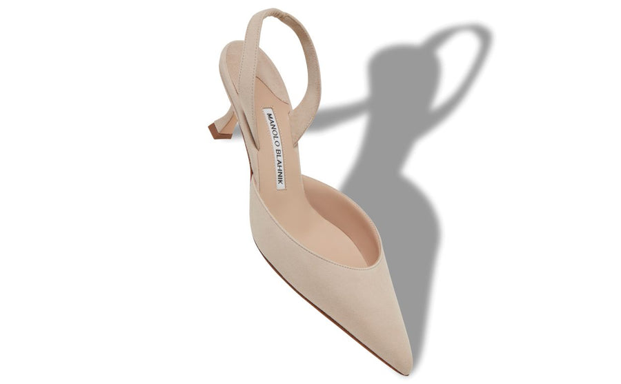 Seraphina Crown Neutral Slingback Slingbacks
