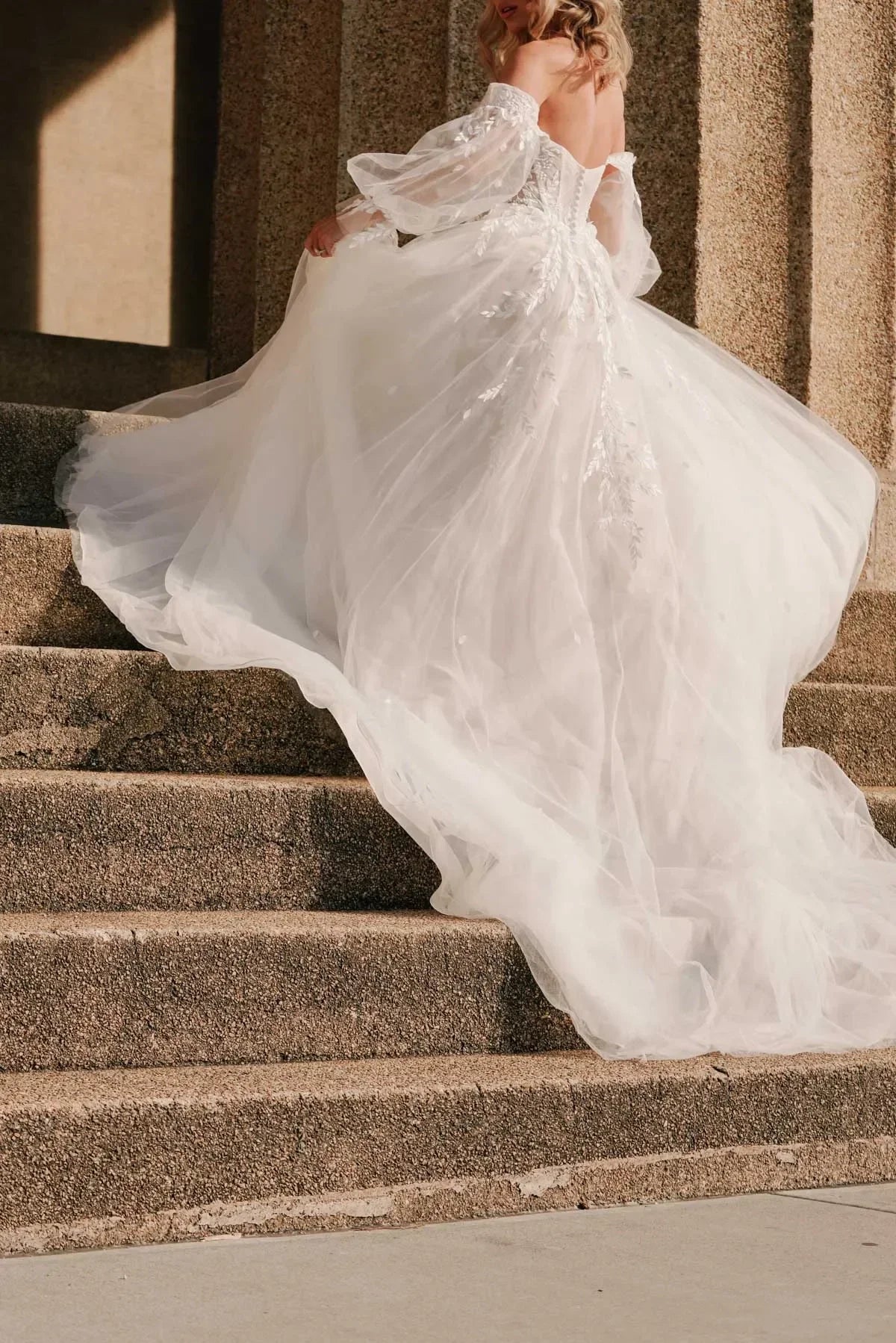 Wren Wedding Dress, luxury bridal gown, additional product image 4 by SimmiUnique