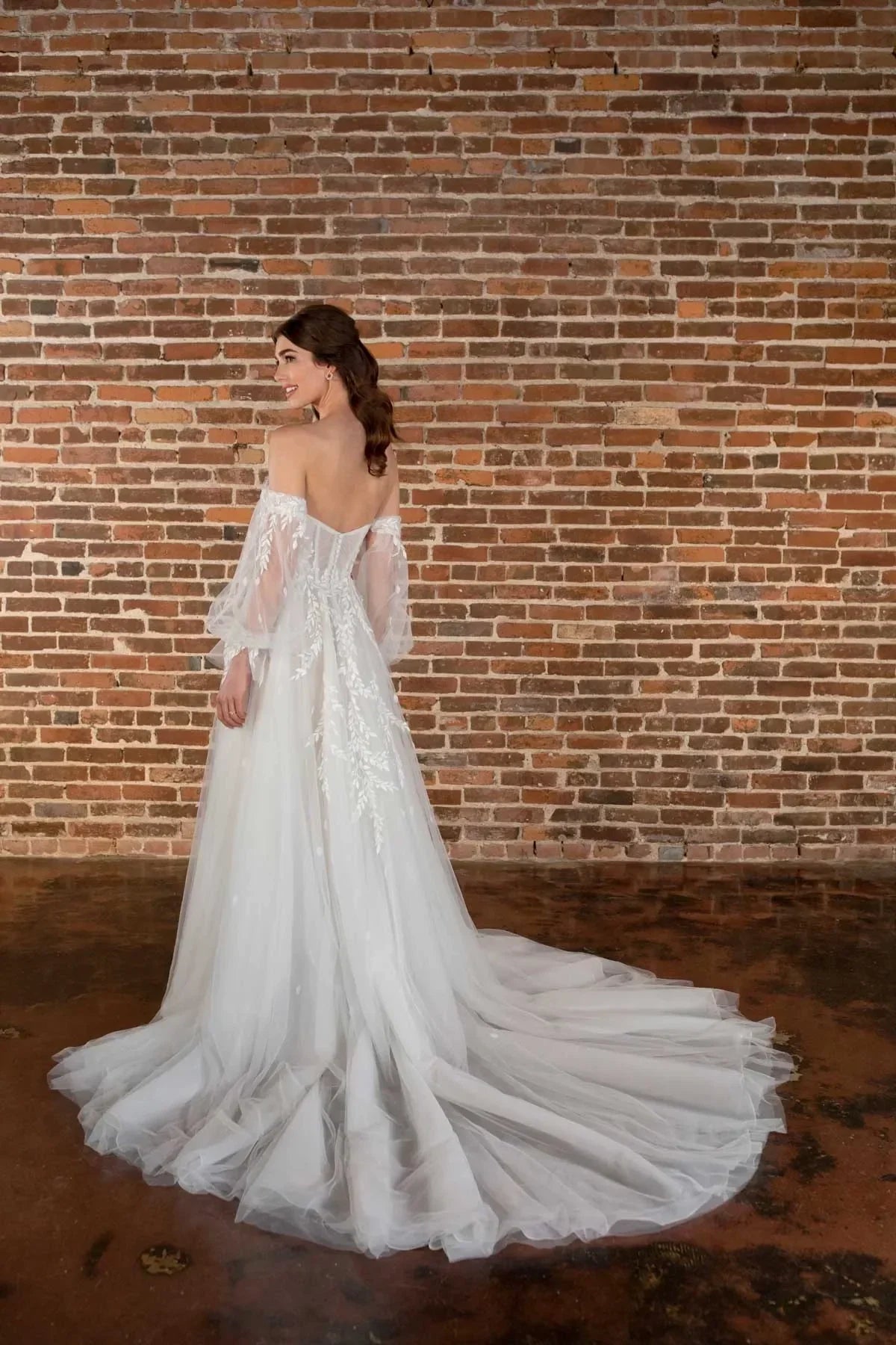Wren Wedding Dress, luxury bridal gown, additional product image 6 by SimmiUnique