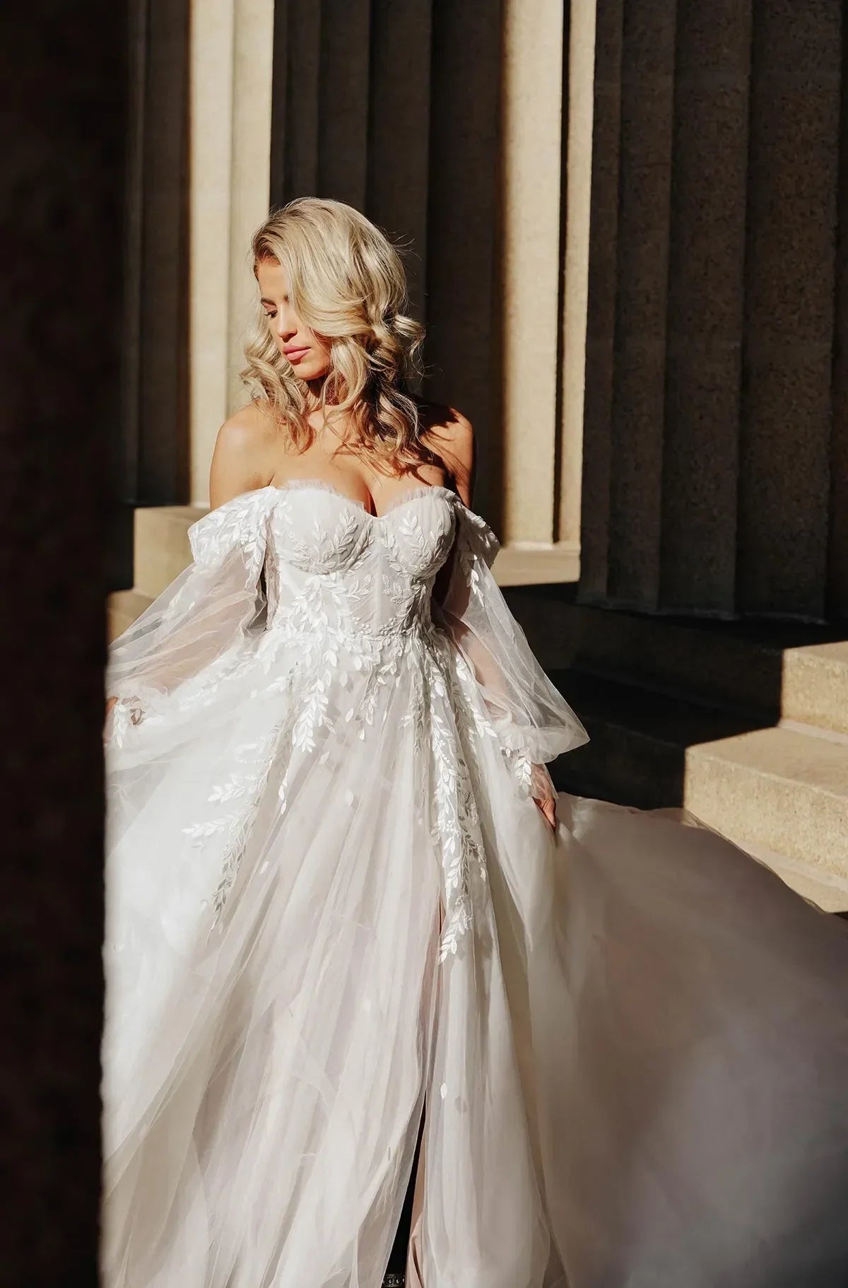 Wren Wedding Dress, luxury bridal gown, additional product image 7 by SimmiUnique