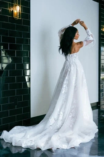 Aurelia Wedding Dress, luxury bridal gown, additional product image 5 by SimmiUnique