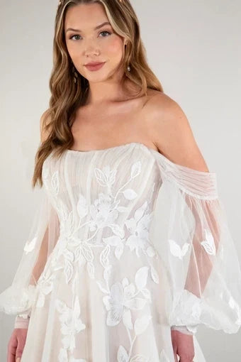 Aurelia Wedding Dress, luxury bridal gown, additional product image 7 by SimmiUnique