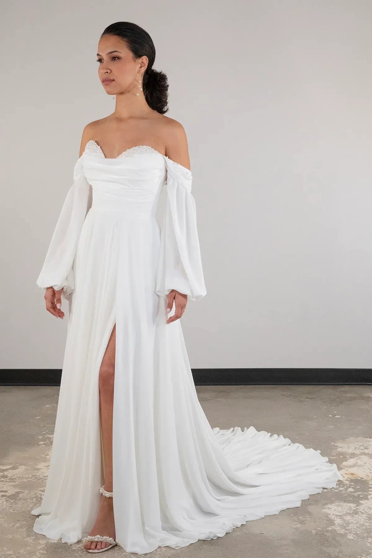 Bonnie Wedding Dress, luxury bridal gown, additional product image 2 by SimmiUnique