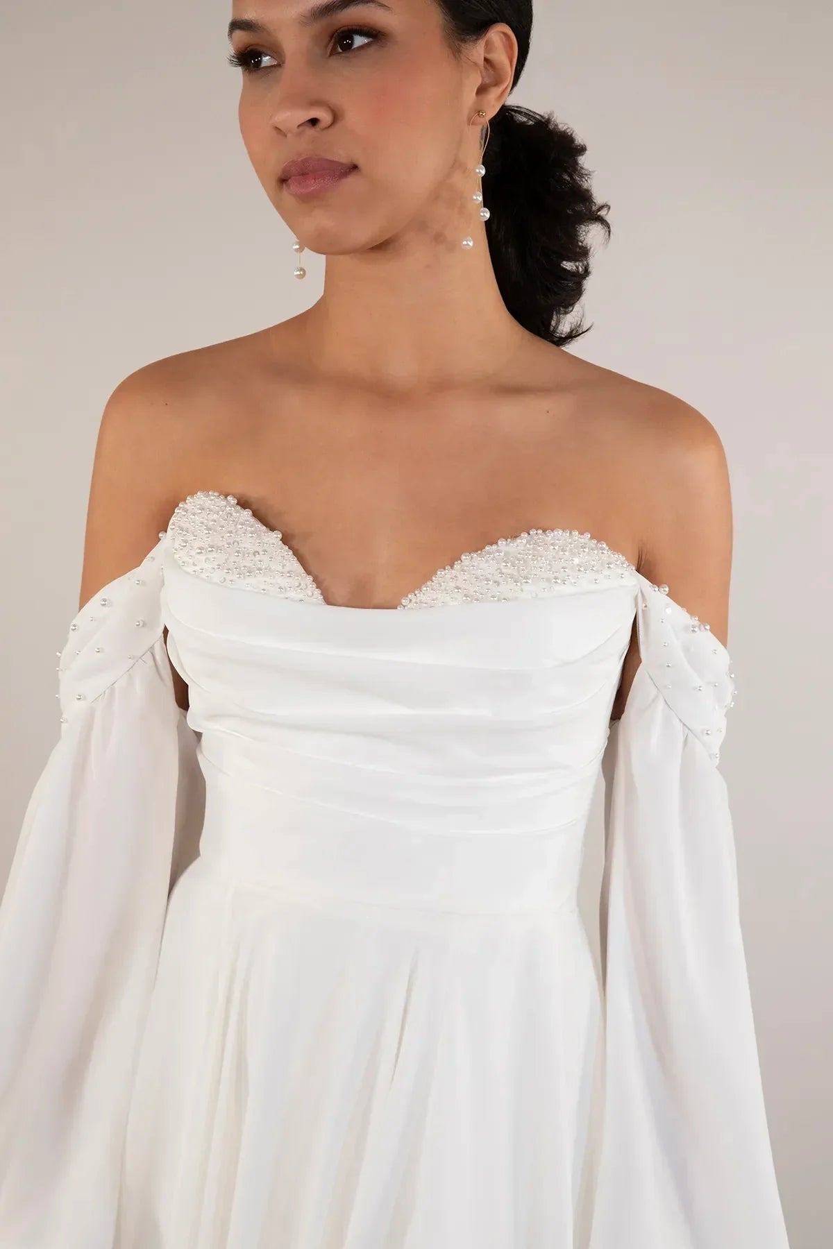 Bonnie Wedding Dress, luxury bridal gown, additional product image 8 by SimmiUnique