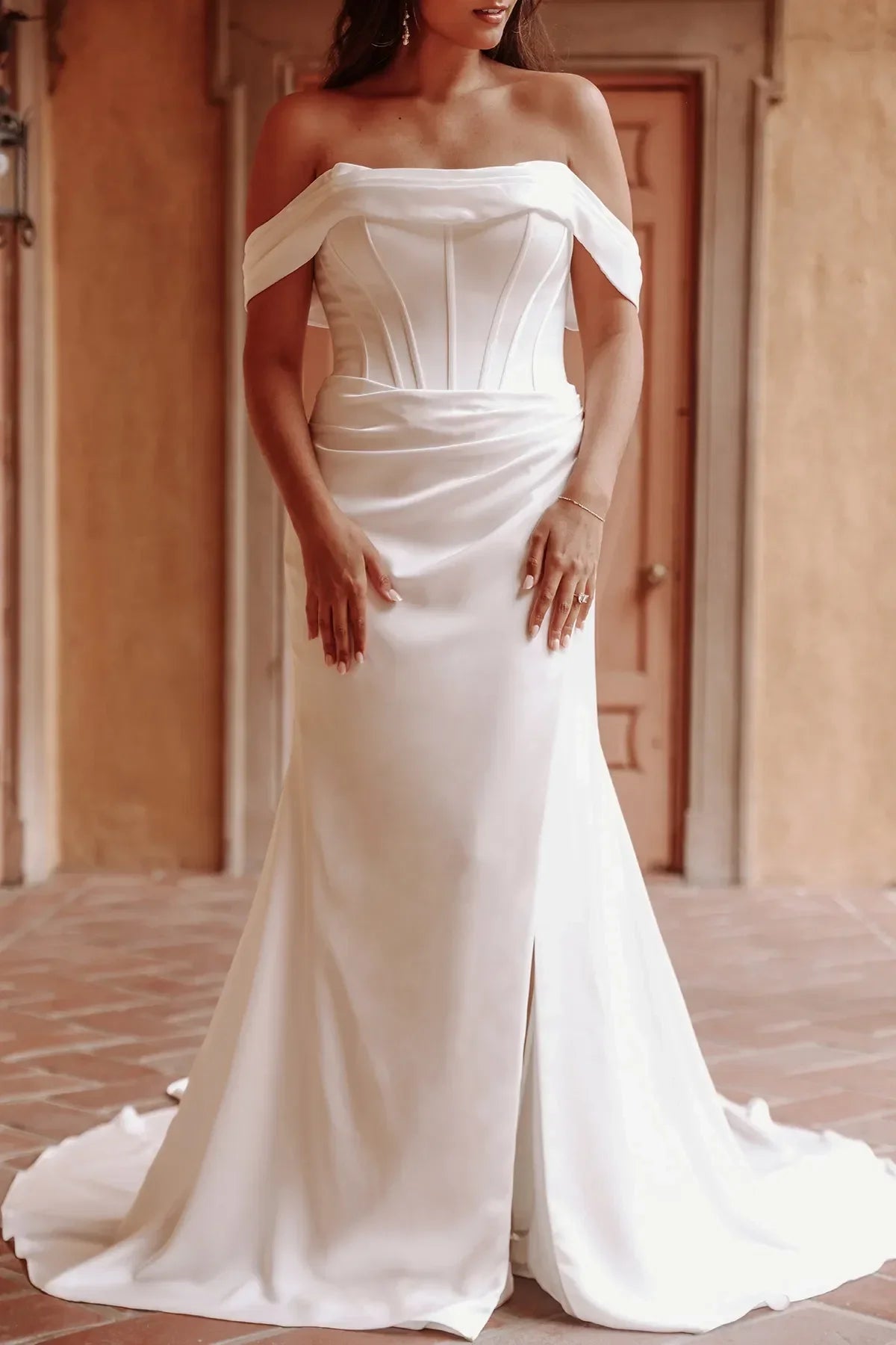Roxy Wedding Dress, luxury bridal gown, additional product image 4 by SimmiUnique