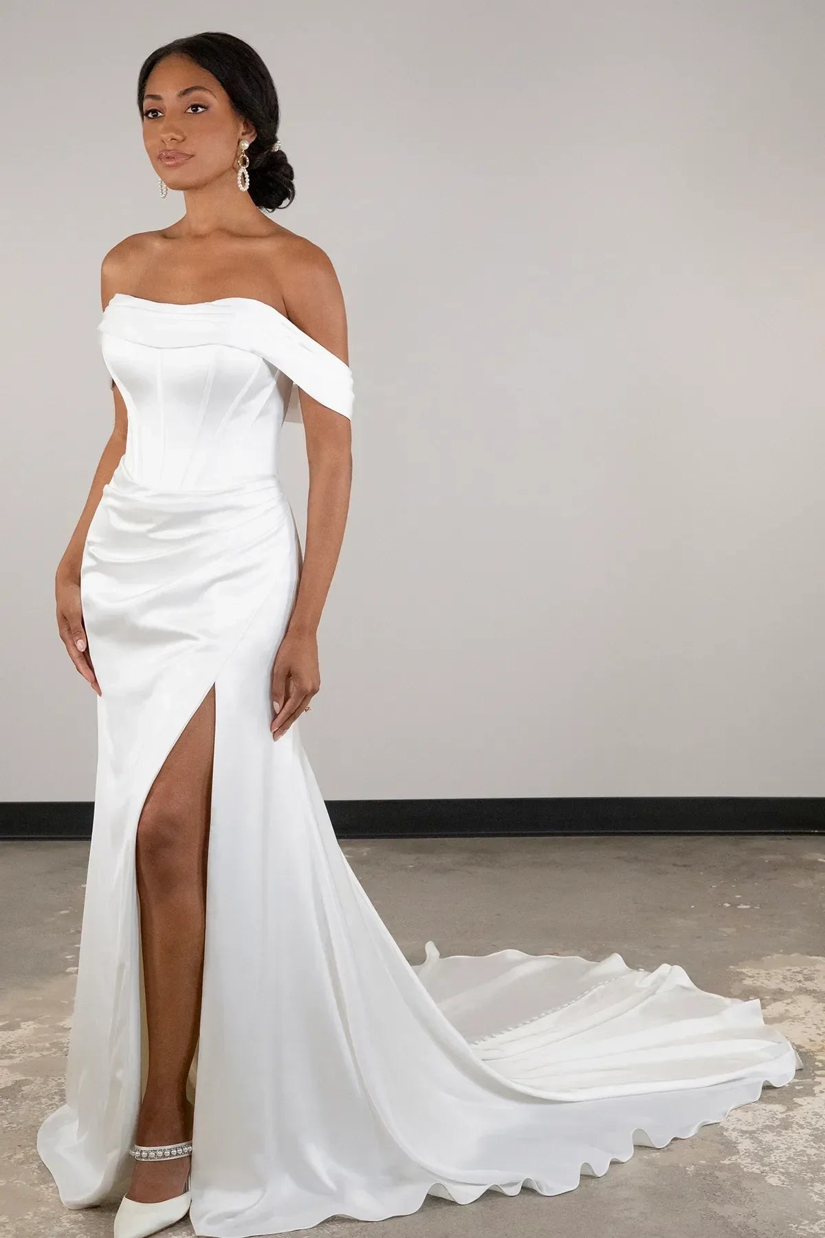 Roxy Wedding Dress, luxury bridal gown, additional product image 3 by SimmiUnique