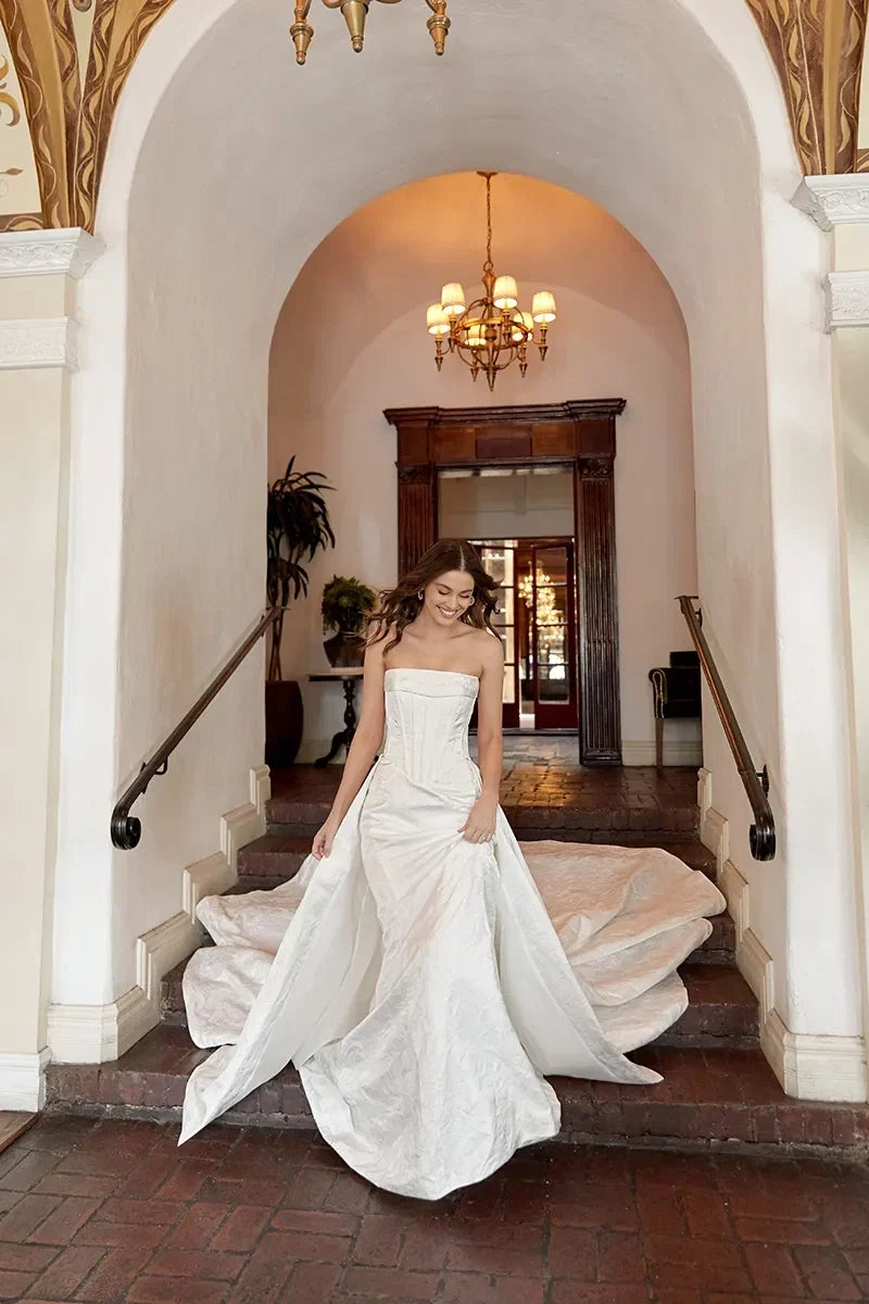 Anna Wedding Dress, luxury bridal gown, additional product image 3 by SimmiUnique