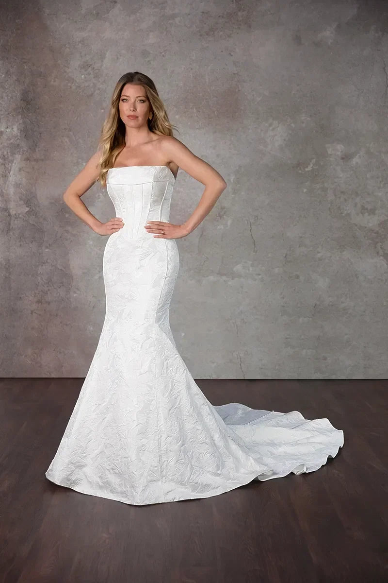 Anna Wedding Dress, luxury bridal gown, additional product image 4 by SimmiUnique