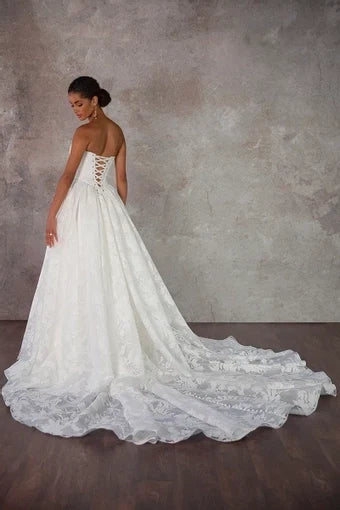Isadora Wedding Dress, luxury bridal gown, additional product image 5 by SimmiUnique