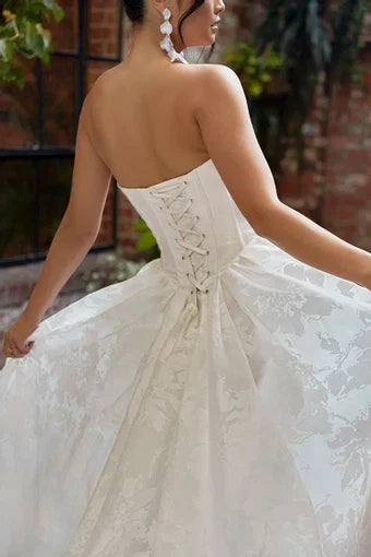 Isadora Wedding Dress, luxury bridal gown, additional product image 6 by SimmiUnique