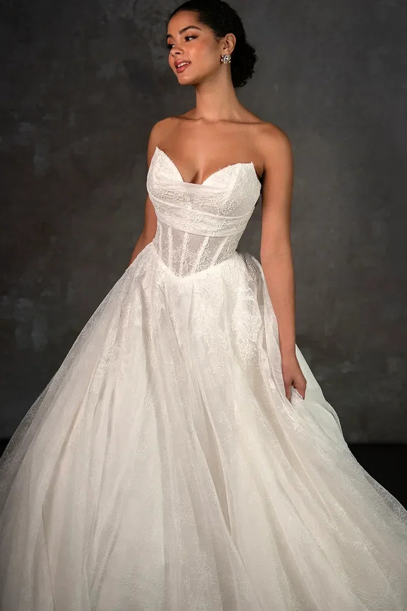 Athena Wedding Dress, luxury bridal gown, additional product image 4 by SimmiUnique