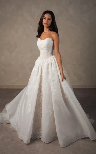 Marisol Wedding Dress, luxury bridal gown, additional product image 4 by SimmiUnique