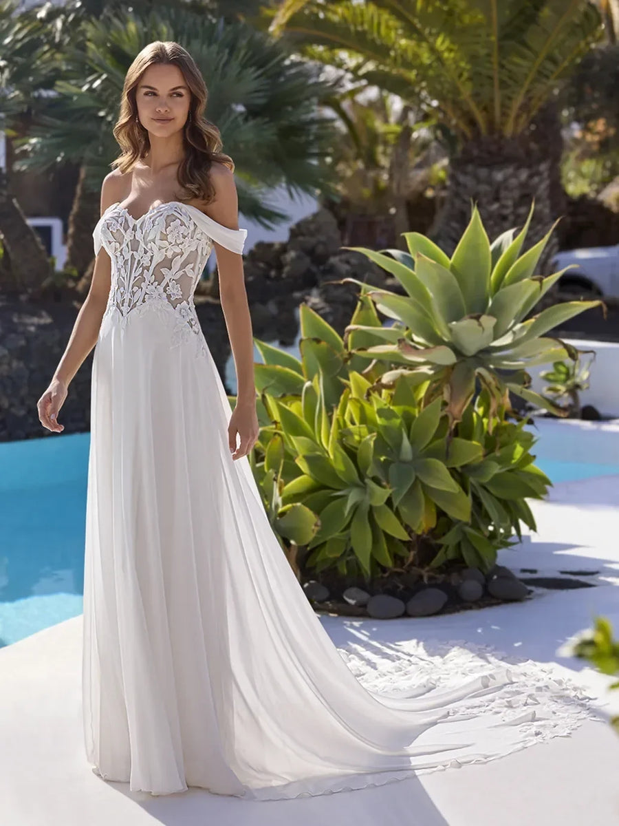 Elsa Wedding Dress | SimmiUnique