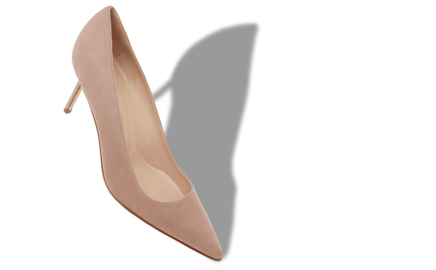Amelie Dawn Neutral Pointed Toe Pumps