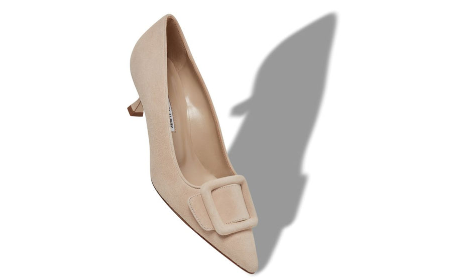 Isadora Bloom Neutral Pointed Toe Pumps