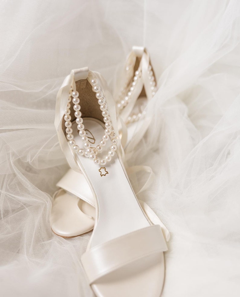 Bridal Shoes - Wedding Shoe – full outfit view