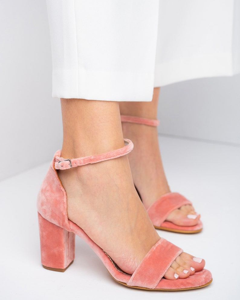 Peach Fuzz Women Heels