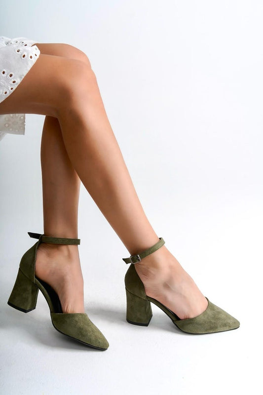 Sage Green Suede Shoes