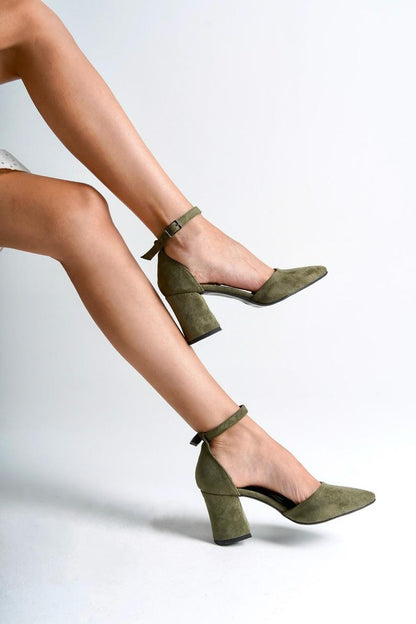 Sage Green Suede Shoes