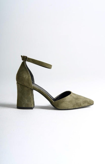 Sage Green Suede Shoes