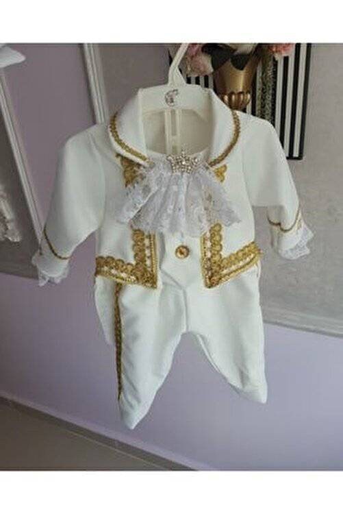 Boy Prince Costume: Ottoman Caftan, Mawlid Outfit, Circumcision Dress – detail shot