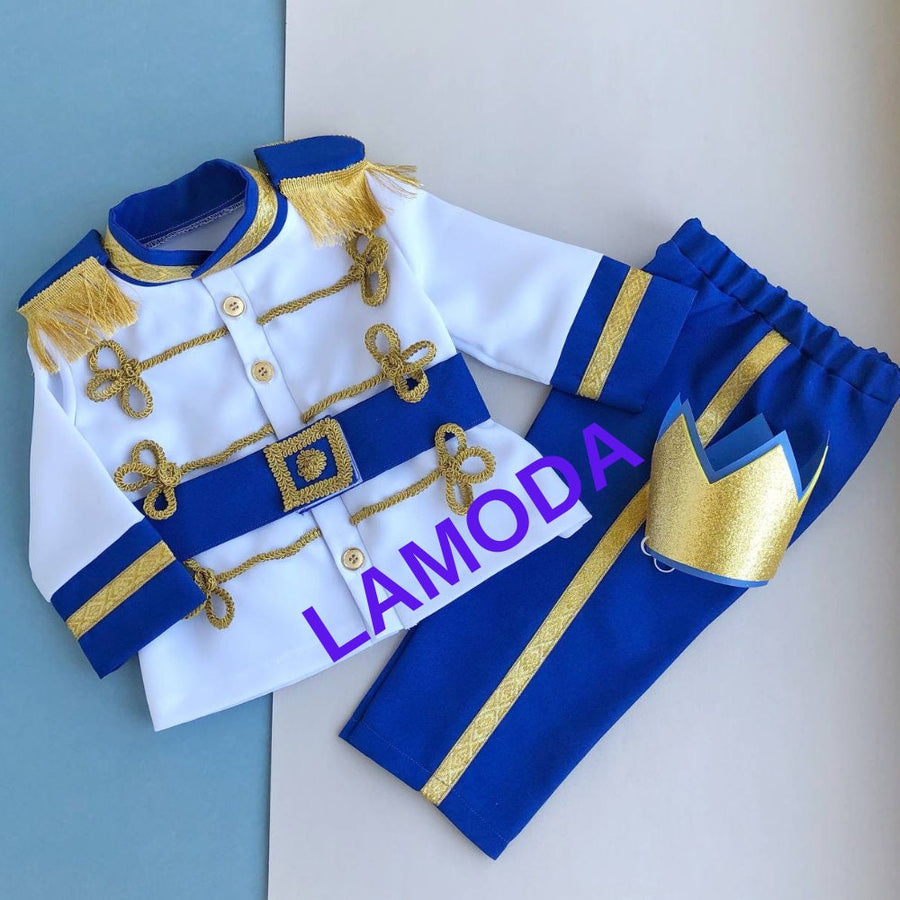Prince Charming Costume: Baby Toddler King Suit, Special Day Outfit
