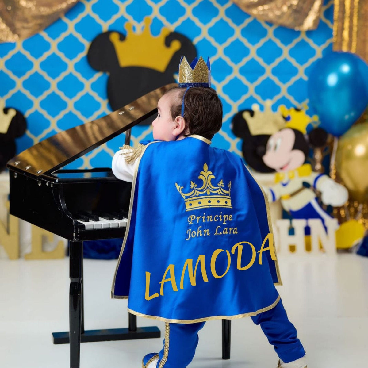 Prince Charming Birthday Suit: Baby Toddler King Outfit – styled look