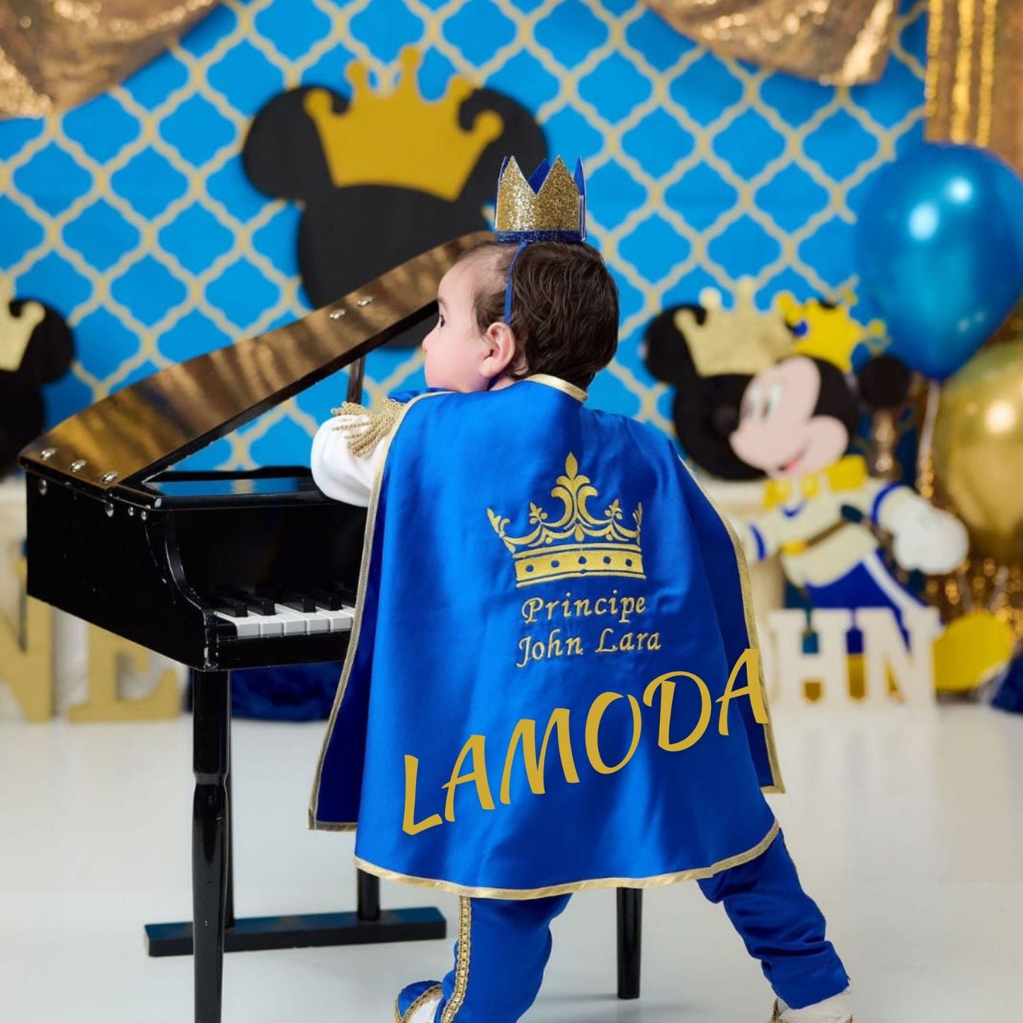 Prince Charming Costume: Baby Toddler King Suit, Special Day Set
