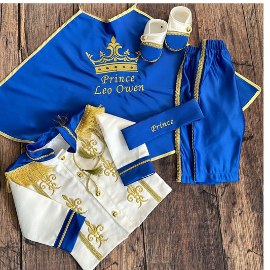 Custom Prince Charming Costume: Birthday Photoshoot Outfit