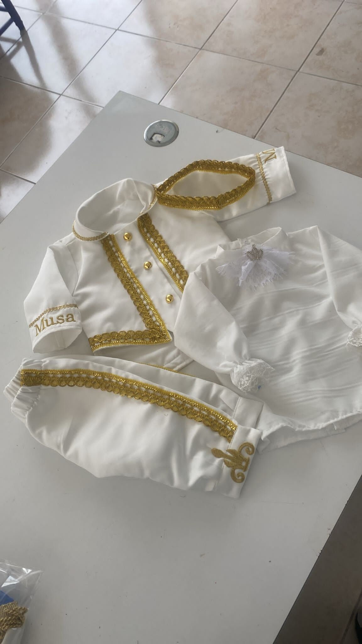 Baby Boy Prince Costume: Elegant 1st Birthday Outfit – styled look