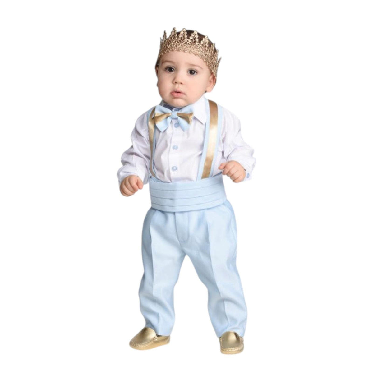 Baby prince king birthday costume for toddler boys by SimmiUnique