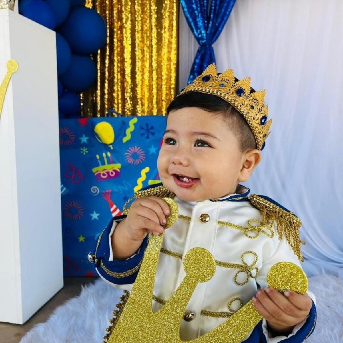 Handmade Royal Blue Prince Charming – styled look