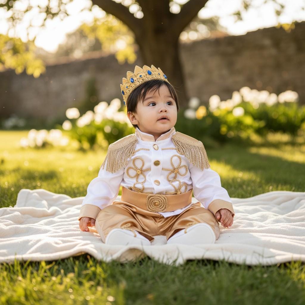 Baby Royal Prince Costume – styled look