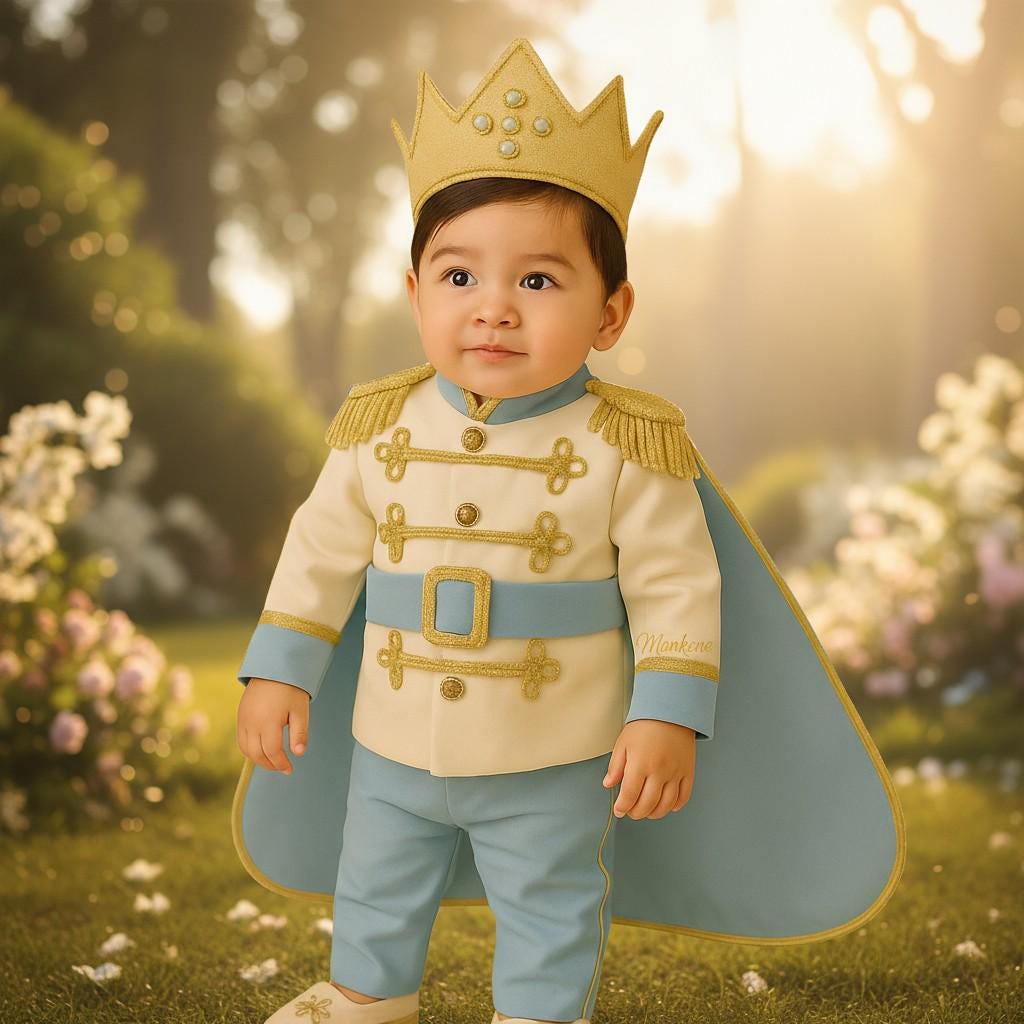 Regal Blue Toddler Outfit