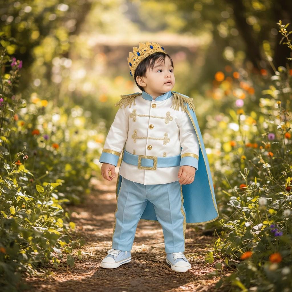 Prince Party Costume – close-up