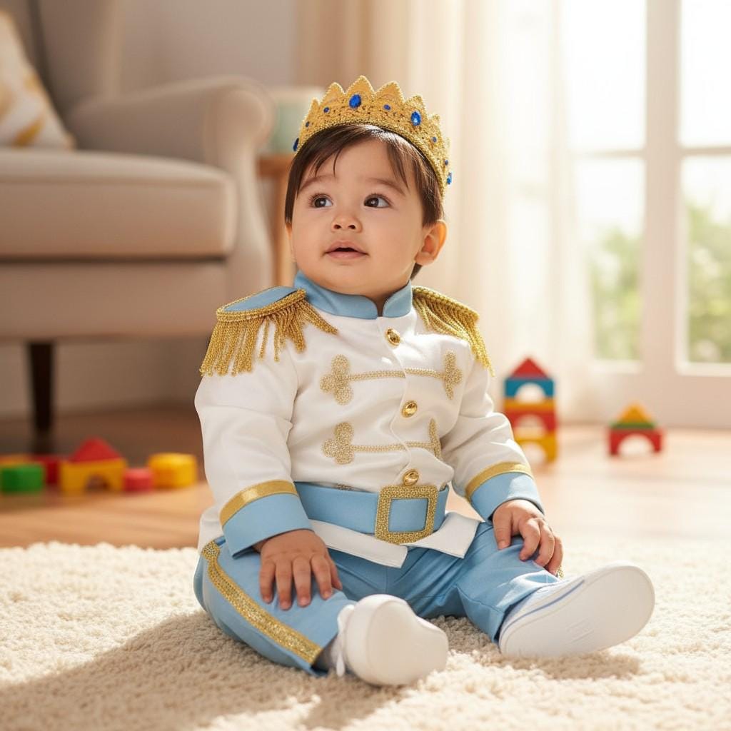 Handmade Royal Prince for birthdays