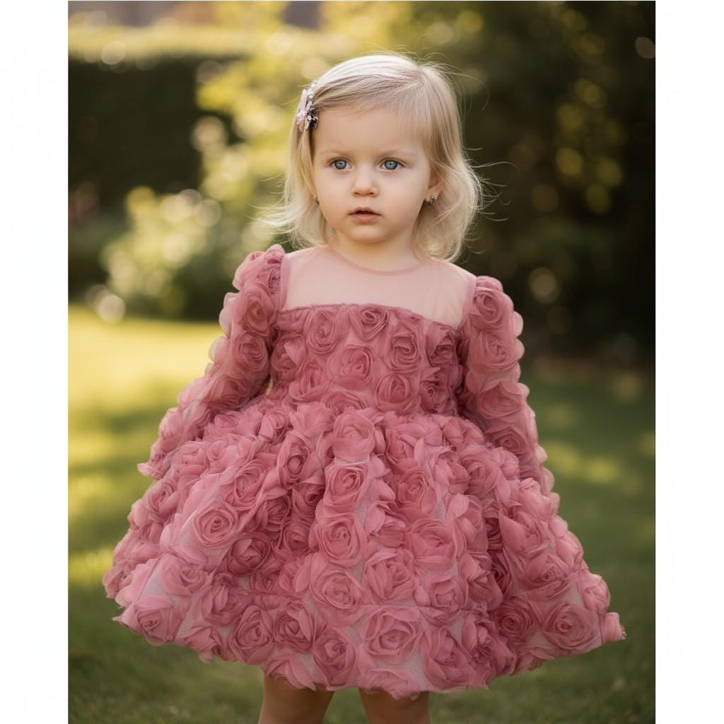 Handmade Pink Princess Tulle Dress