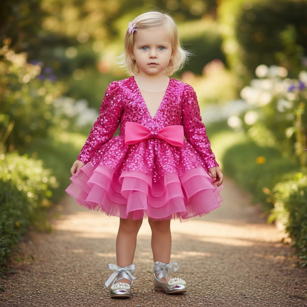 Christmas Dress For Toddlers, Toddlers Christmas Dress, Tutu Dress For Girls, Perfect for parties, or special occasions for