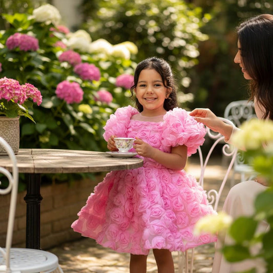 Christmas Ballerina Dress | Pink Blue Toddler Tutu | Sparkly Holiday Photo Outfit for Girls