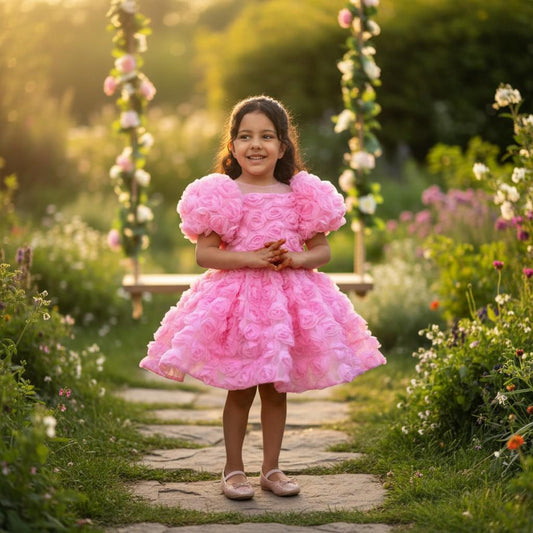 Christmas Ballerina Dress | Pink Blue Toddler Tutu | Sparkly Holiday Photo Outfit for Girls