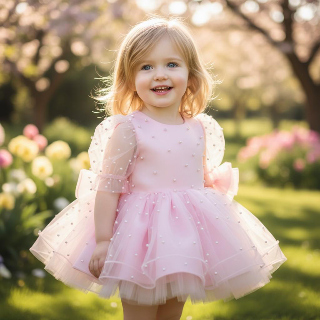 Christmas Toddler Dress: Red & Green Tulle Holiday Party Dress