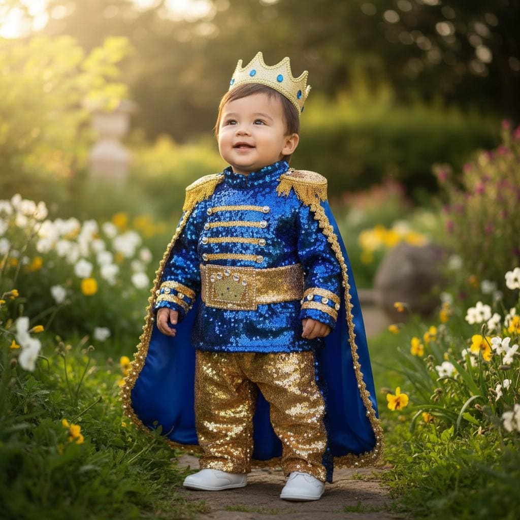 Baby Prince Charming Outfit – side view