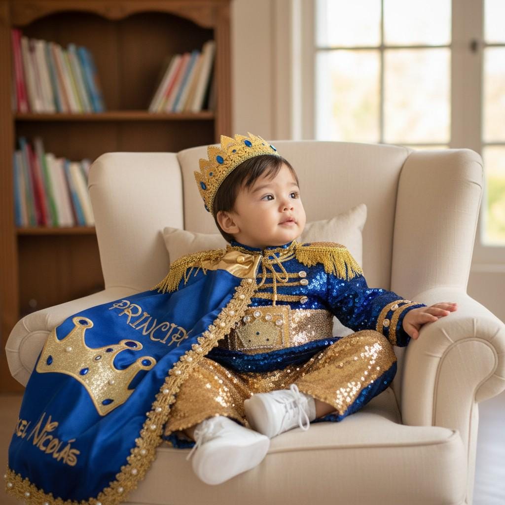 Baby Prince Charming Outfit – close-up