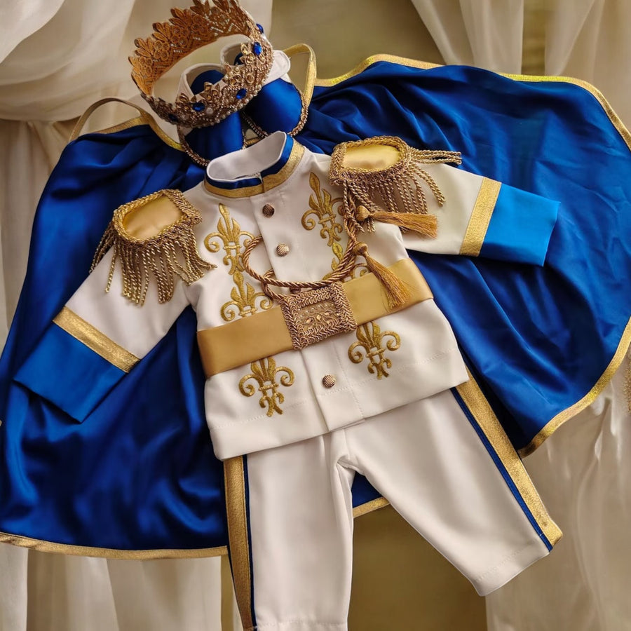 Navy Royal Birthday Prince Suit