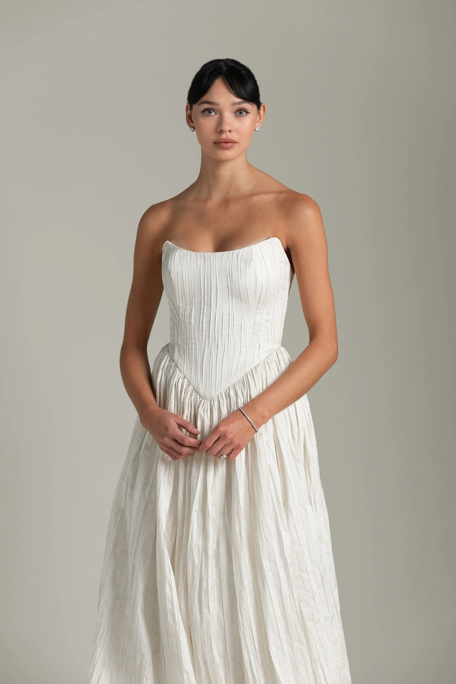 Aisling Strapless Wedding Dress | SimmiUnique